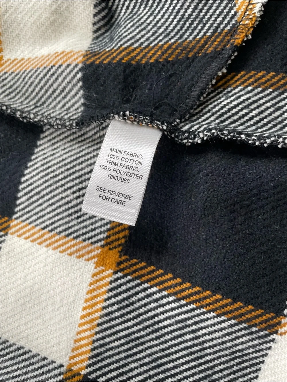 Cato‎ Black White & Gold Plaid Open Front Vest~ Sz medium~ Business Casual